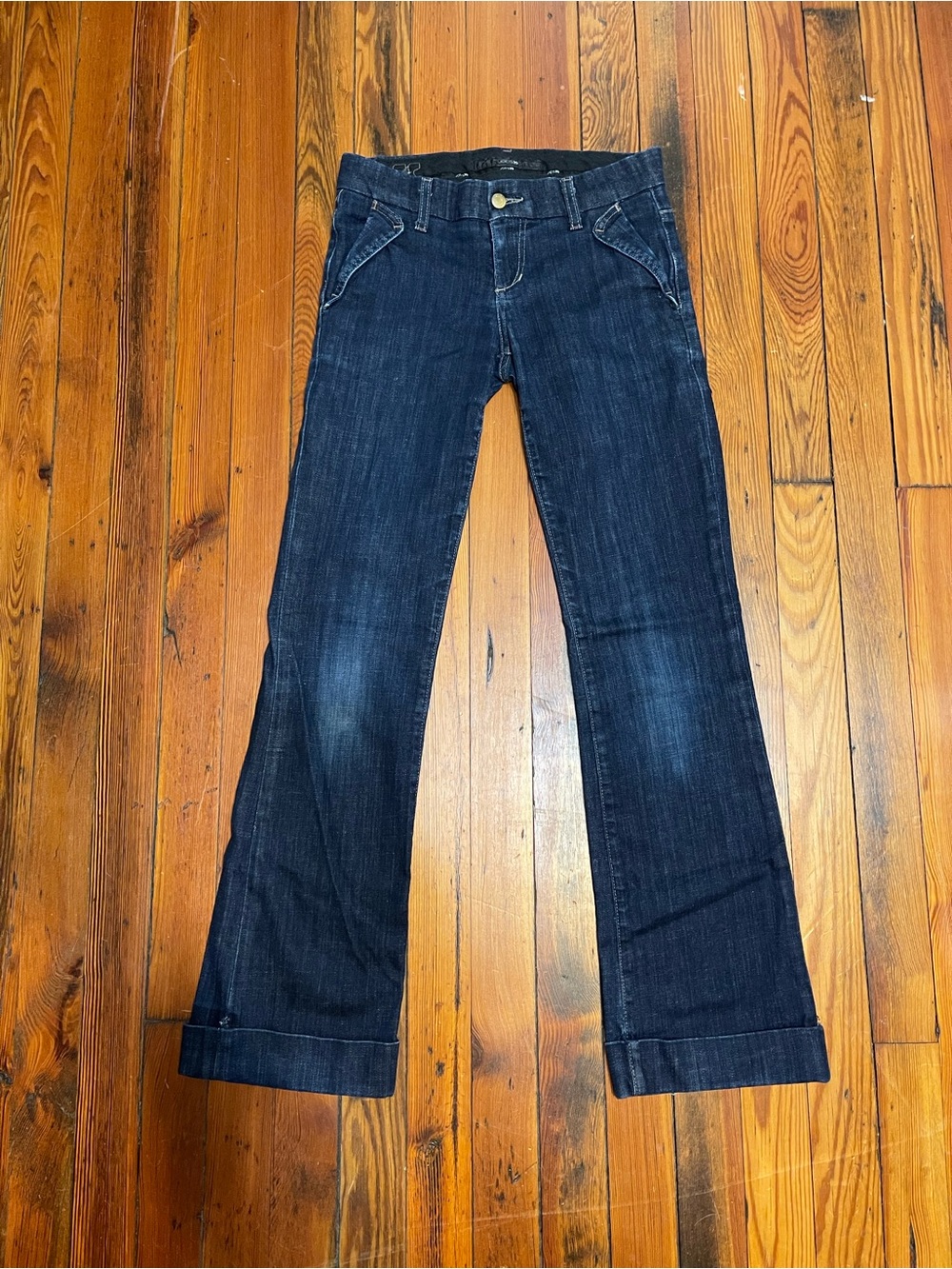 Joe's Jeans Vintage Dark Wash Wide Leg Jeans